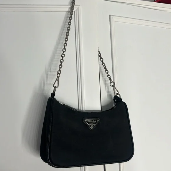 Prada Black Shoulder Bag - Picture 2 of 9